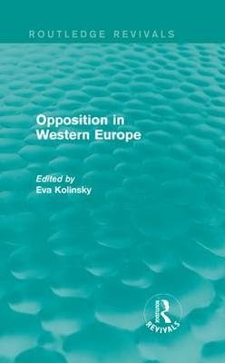 Opposition in Western Europe - 