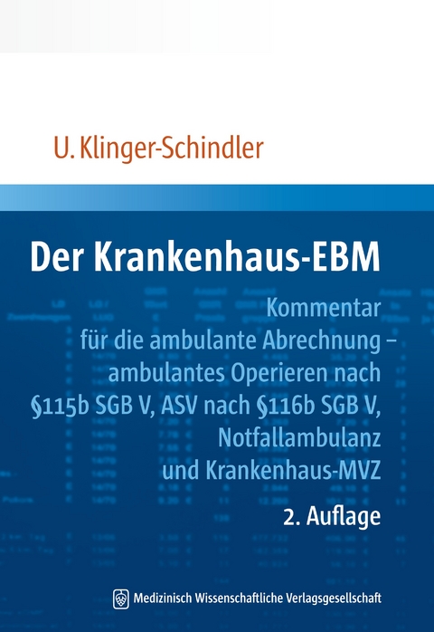 Der Krankenhaus-EBM - Ursula Klinger-Schindler