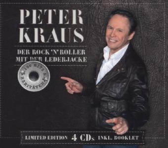 Der Rock'n'Roller mit der Lederjacke - 100 Hits & Raritäten, 4 Audio-CDs (Limited Edition) - Peter Kraus