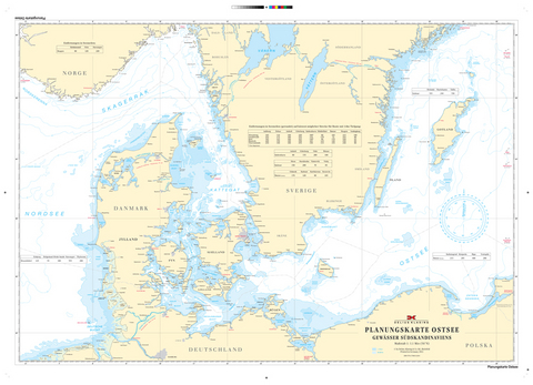 Planungskarte Ostsee