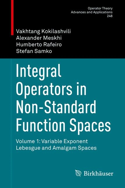 Integral Operators in Non-Standard Function Spaces - Vakhtang Kokilashvili, Alexander Meskhi, Humberto Rafeiro, Stefan Samko