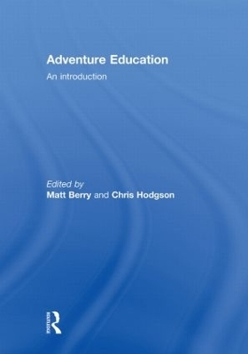 Adventure Education - 