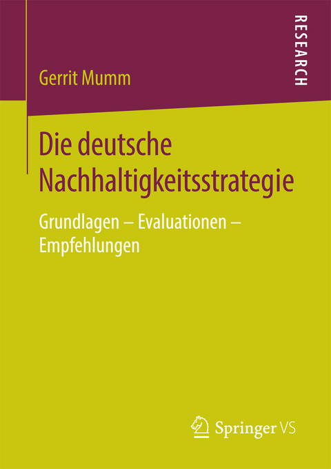 Die deutsche Nachhaltigkeitsstrategie -  Gerrit Mumm