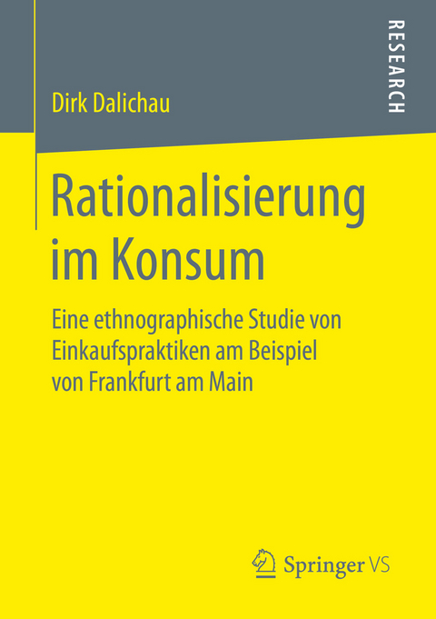 Rationalisierung im Konsum -  Dirk Dalichau