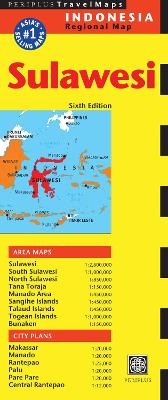 Sulawesi Travel Map Sixth Edition - 