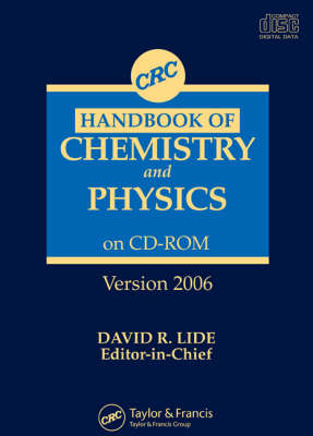 Handbook of Chemistry and Physics on CD-ROM Version 2006 - 