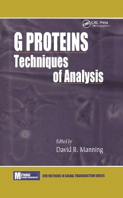 G ProteinsTechniques of Analysis - 