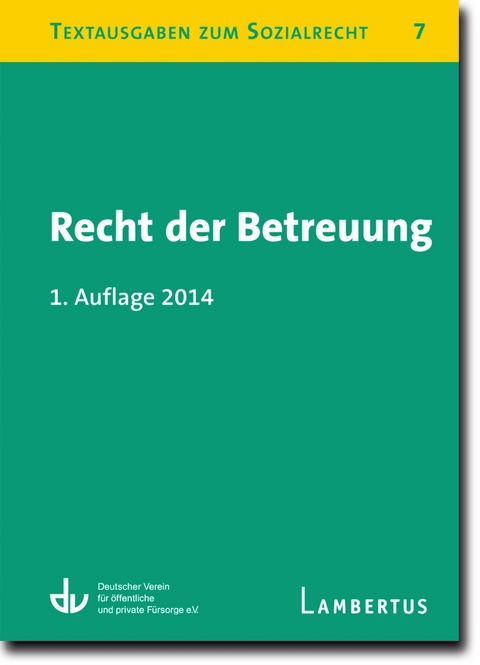 Recht der Betreuung