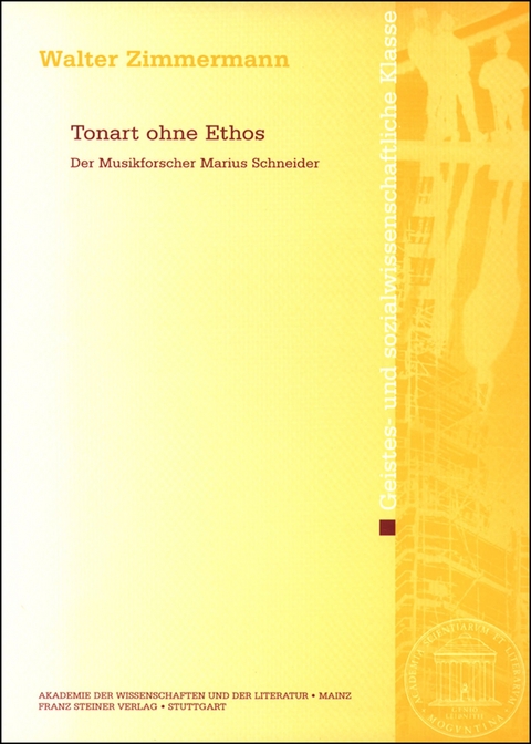 Tonart ohne Ethos - Walter Zimmermann