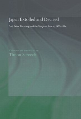 Japan Extolled and Decried - C.P. Thunberg