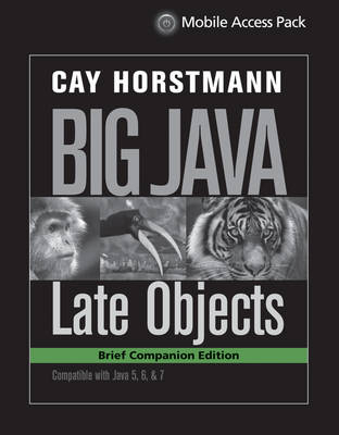 Reduced Print Component for Big Java Late Objects - Cay S. Horstmann