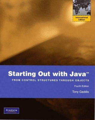 Starting Out with Java - Tony Gaddis