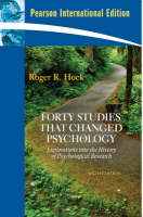 Forty Studies that Changed Psychology - Roger R. Hock  Ph.D.