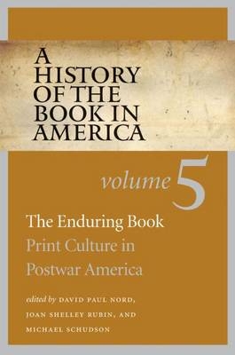 A History of the Book in America, Volume 5 - 