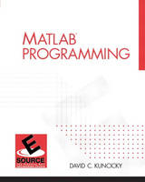 MATLAB Programming - David Kuncicky