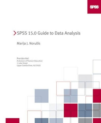 SPSS 15.0 Guide to Data Analysis - Marija Norusis