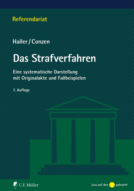 Das Strafverfahren - Klaus Haller, Klaus Conzen