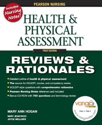 Pearson Nursing Reviews & Rationales - Mary Ann Hogan, Mary Jean Ricci, Joyce Welliver