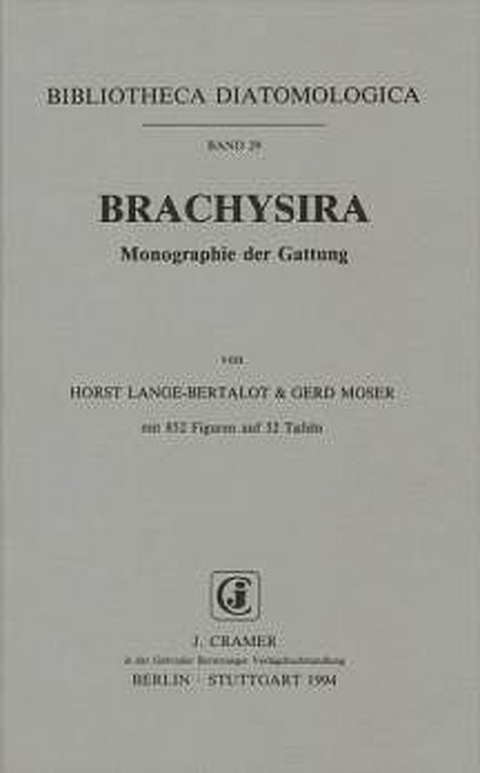 Brachysira - Horst Lange-Bertalot, Gerd Moser