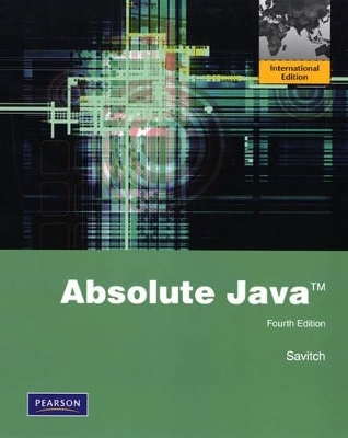 Absolute Java - Walter Savitch