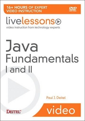 Java Fundamentals I and II LiveLesson (Video Training) -  Deitel & Inc. Associates