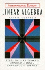 Linear Algebra - Insel Friedberg