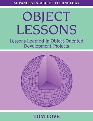 Object Lessons - Tom Love