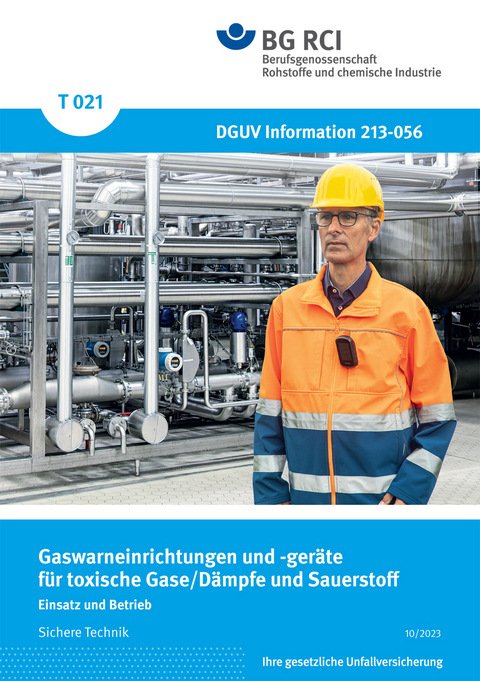 T 021 - Gaswarneinrichtungen und -geräte für toxische Gase / Dämpfe und Sauerstoff