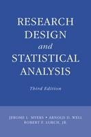 Research Design and Statistical Analysis -  Robert F. Lorch Jr,  Jerome L. Myers,  Arnold D. Well