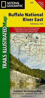 Buffalo National River East - National Geographic Maps