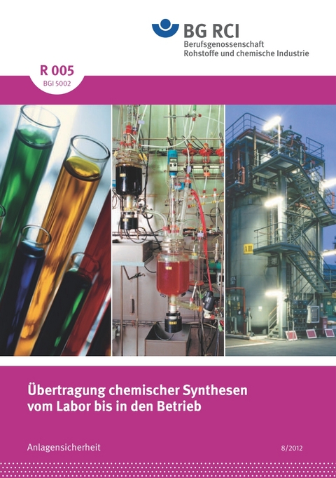 R 005 - Übertragung chemischer Synthesen vom Labor bis in den Betrieb (BGI 5002)