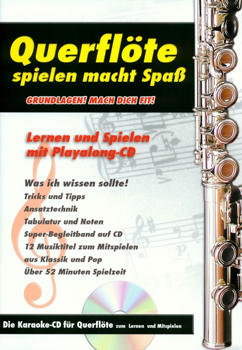 Querflöte spielen macht Spaß ( deutsch, französisch, spanisch )