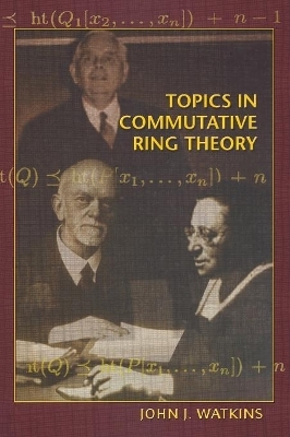 Topics in Commutative Ring Theory - John J. Watkins