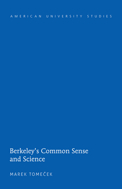 Berkeley's Common Sense and Science -  Tomecek Marek Tomecek