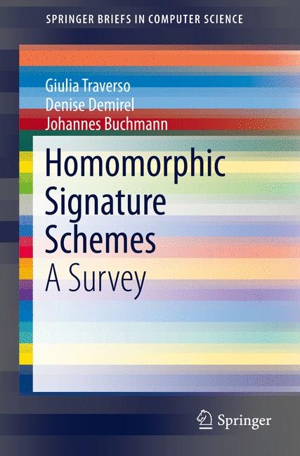 Homomorphic Signature Schemes - Giulia Traverso, Denise Demirel, Johannes Buchmann