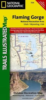 Flaming Gorge/east Uintas - National Geographic Maps