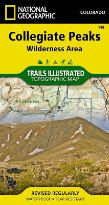 Collegiate Peaks Wilderness - National Geographic Maps