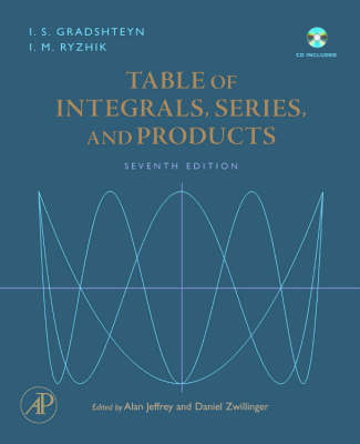 Table of Integrals, Series, and Products - 