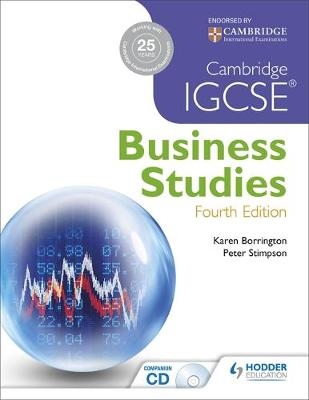 Cambridge IGCSE Business Studies 4th edition -  Karen Borrington,  Peter Stimpson