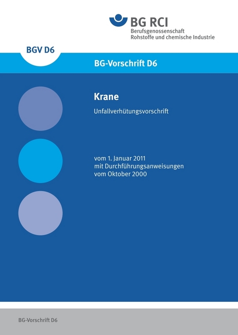 DGUV Vorschrift 52 Krane