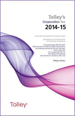 Tolley's Corporation Tax 2014-15 Main Annual - Lisa-Jane Harper, Kevin Walton