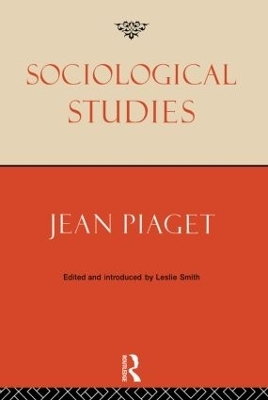 Sociological Studies - Jean Piaget