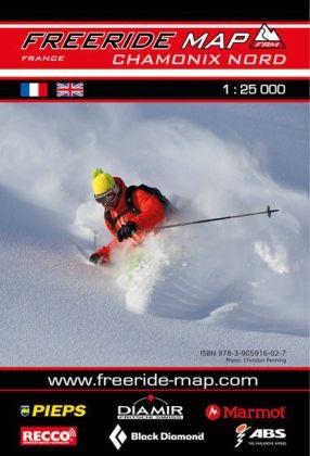 Freeride Map Chamonix Nord