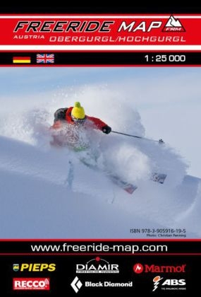 Freeride Map Obergurgl / Hochgurgl