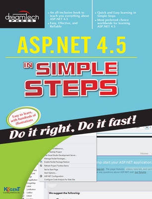 ASP.NET 4.5 in Simple Steps - Inc. Kogent Learning Solutions