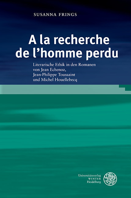 »A la recherche de l'homme perdu« -  Susanna Frings