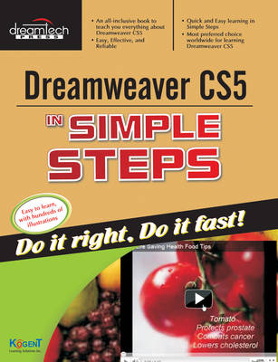 Dreamweaver Cs5 in Simple Steps -  Kogent Learning Inc Solutions