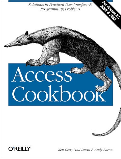 Access Cookbook - Ken Getz, Paul Litwin, Andy Baron