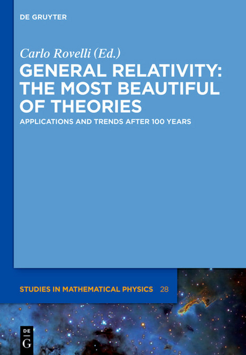 General Relativity: The most beautiful of theories - 