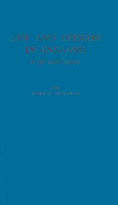 Law and Opinion in England in the Twentieth Century.